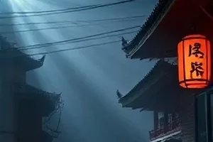 《第七次日落》剧照：荒原上第七次落下的橙红色夕阳